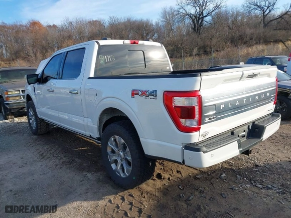 2021 Ford F-150 XL with VIN 1FTFW1E8XMFB96819, listed as a IAAI auction lot 40954112 with 39,174 mi miles. Bid and sale history available at carsss.com. Image 14.