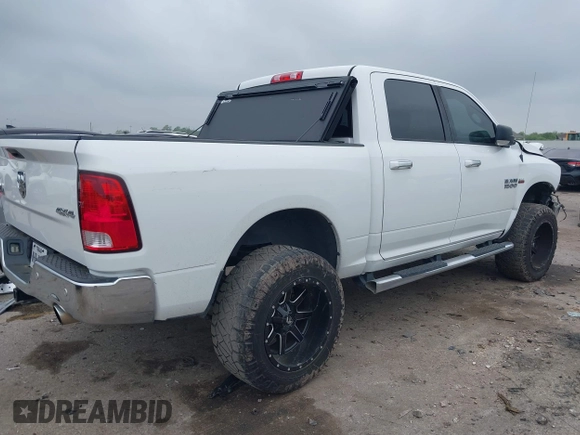 2017 Ram 1500 Big Horn with VIN 3C6RR7LT7HG523798, listed as a IAAI auction lot 41880908 with 110,703 mi miles. Bid and sale history available at carsss.com. Image 4.