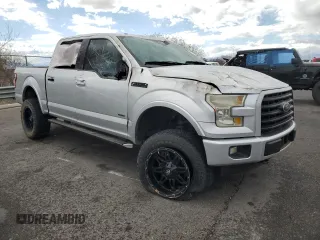 2015 Ford F-150 XLT with VIN 1FTEW1EP5FKE65435, listed as a Copart auction lot 48237125 with Not Provided miles and Salvage Title. Bid and sale history available at DreamBid. Image 4.