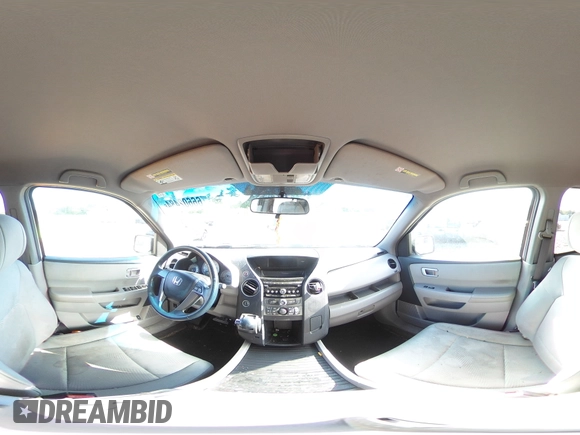 2012 Honda Pilot LX with VIN 5FNYF4H23CB005813, listed as a Copart auction lot 66602484 with Not Provided miles and Salvage Title. Bid and sale history available at carsss.com. Image 14.