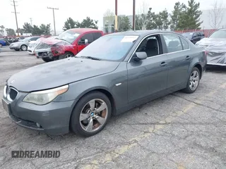 2006 BMW 5 Series 525i with VIN WBANE53566CK82421, listed as a IAAI auction lot 41729917 with 94,666 mi miles and . Bid and sale history available at carsss.com. Image 2.