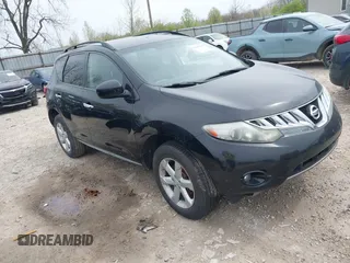 2010 Nissan Murano SL with VIN JN8AZ1MW8AW118668, listed as a IAAI auction lot 41999530 with 215,948 mi miles and . Bid and sale history available at carsss.com. Image 1.