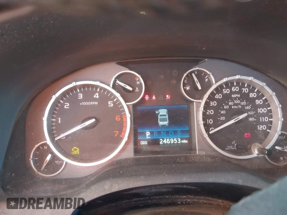 2014 Toyota Tundra 4WD Truck LTD with VIN 5TFHW5F16EX372679, listed as a IAAI auction lot 41736049 with 247,000 mi miles. Bid and sale history available at carsss.com. Image 7.