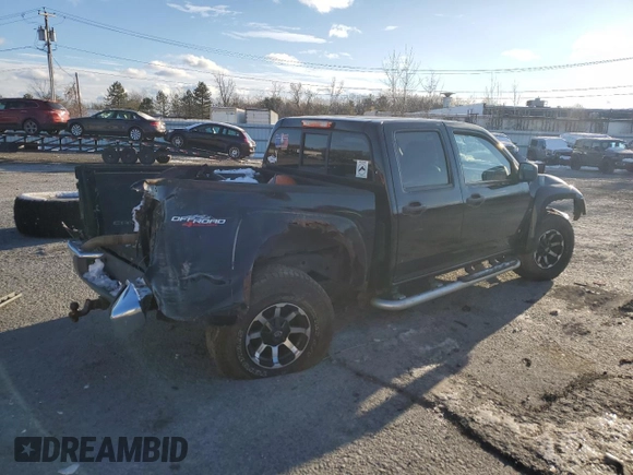 2006 GMC Canyon SLE2 with VIN 1GTDT136168309176, listed as a Copart auction lot 83216024 with 172,538 mi miles and Salvage Title. Bid and sale history available at carsss.com. Image 3.