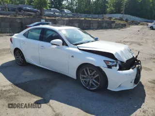 2016 Lexus IS 300/350 with VIN JTHCM1D27G5003881, listed as a Copart auction lot 63740695 with 90,985 mi miles and Salvage title. Bid and sale history available at DreamBid. Image 4.