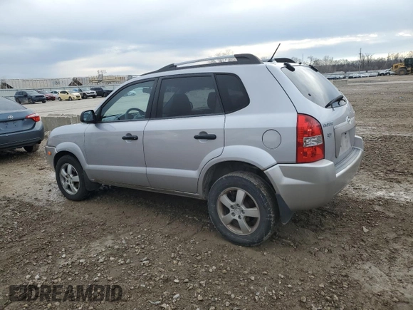 2005 Hyundai Tucson GL with VIN KM8JM12B25U064484, listed as a Copart auction lot 87057974 with 88,442 mi miles and Salvage Title. Bid and sale history available at carsss.com. Image 2.