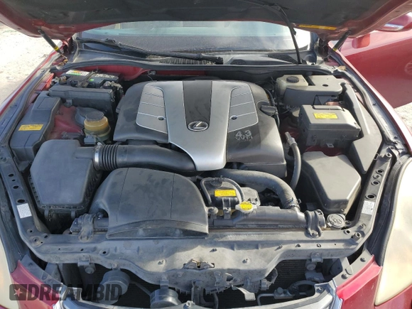 2008 Lexus SC 430 with VIN JTHFN45Y689017747, listed as a Copart auction lot 41584735 with 155,922 mi miles and Salvage title. Bid and sale history available at DreamBid. Image 11.