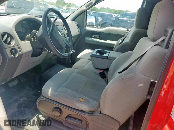 2007 Ford F-150 STX with VIN 1FTRX12W67KC25192, listed as a Copart auction lot 58863975 with 161,527 mi miles and Clean title. Bid and sale history available at DreamBid. Image 7.