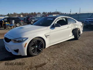 2016 BMW M4 with VIN WBS3R9C56GK336936, listed as a Copart auction lot 52146915 with 70,585 mi miles and Salvage Title. Bid and sale history available at carsss.com. Image 1.