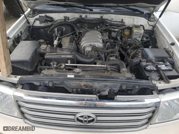 2004 Toyota Land Cruiser with VIN JTEHT05JX42067402, listed as a Copart auction lot 88976025 with 350,518 mi miles and Salvage Title. Bid and sale history available at carsss.com. Image 12.