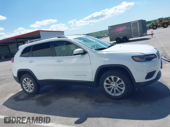 2019 Jeep Cherokee Latitude with VIN 1C4PJMCB6KD284293, listed as a IAAI auction lot 42597573 with 112,301 mi miles and . Bid and sale history available at DreamBid. Image 13.