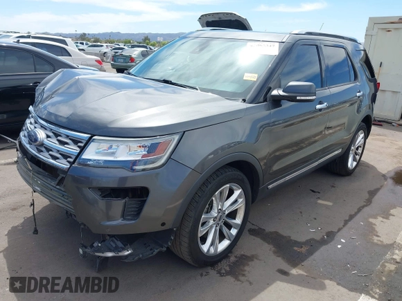 2018 Ford Explorer Limited with VIN 1FM5K8F83JGB56856, listed as a IAAI auction lot 42085347 with 80,454 mi miles and . Bid and sale history available at DreamBid. Image 18.