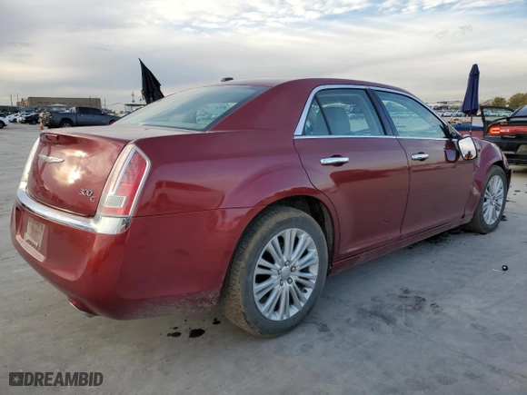 2013 Chrysler 300 with VIN 2C3CCAKG8DH614093, listed as a Copart auction lot 83956034 with 145,825 mi miles and Salvage Title. Bid and sale history available at carsss.com. Image 3.