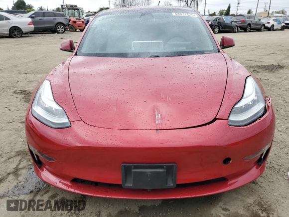 2018 Tesla Model 3 Long Range Battery z VIN 5YJ3E1EB2JF075221, wystawiony jako Copart lot #53571425 z przebiegiem 45 927 mil mil oraz Szkoda całkowita • Salvage title. Historia ofert i sprzedaży dostępna na DreamBid. Obrazek 5.