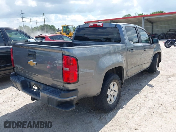 2020 Chevrolet Colorado 2WD Work Truck z VIN 1GCGSBEN5L1250342, wystawiony jako IAAI lot #42385150 z przebiegiem 56 302 mil mil oraz . Historia ofert i sprzedaży dostępna na DreamBid. Obrazek 4.