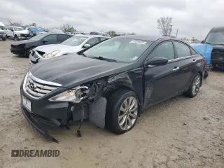 2012 Hyundai Sonata SE with VIN 5NPEC4AB1CH433614, listed as a Copart auction lot 52030405 with 192,023 mi miles and Salvage Title. Bid and sale history available at carsss.com. Image 1.
