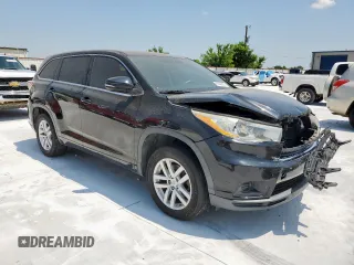2014 Toyota Highlander LE z VIN 5TDZARFH0ES008478, wystawiony jako Copart lot #59300555 z przebiegiem 117 163 mil mil oraz Szkoda całkowita • Salvage title. Historia ofert i sprzedaży dostępna na DreamBid. Obrazek 4.