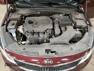 2016 Kia Optima LX with VIN 5XXGT4L36GG004985, listed as a Copart auction lot 48245515 with 127,315 mi miles and Salvage Title. Bid and sale history available at carsss.com. Image 11.