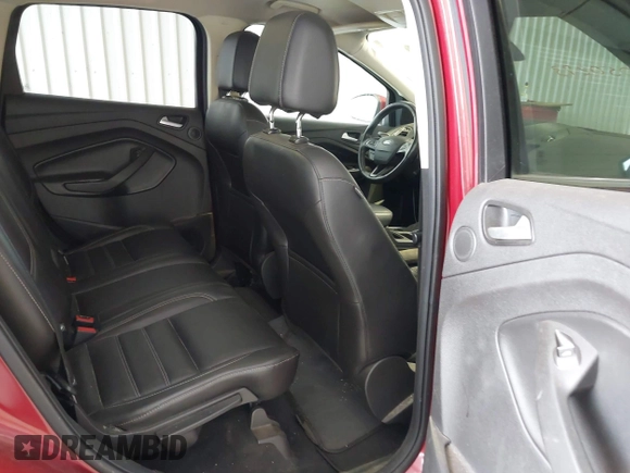 2017 Ford Escape Titanium with VIN 1FMCU9J91HUA32264, listed as a IAAI auction lot 42050273 with 201,128 mi miles. Bid and sale history available at carsss.com. Image 8.