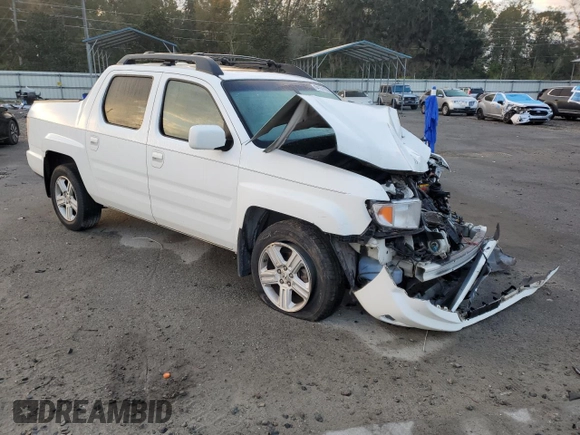 2009 Honda Ridgeline RTL with VIN 5FPYK16589B108099, listed as a Copart auction lot 84151414 with Not Provided miles and Salvage Title. Bid and sale history available at DreamBid. Image 4.
