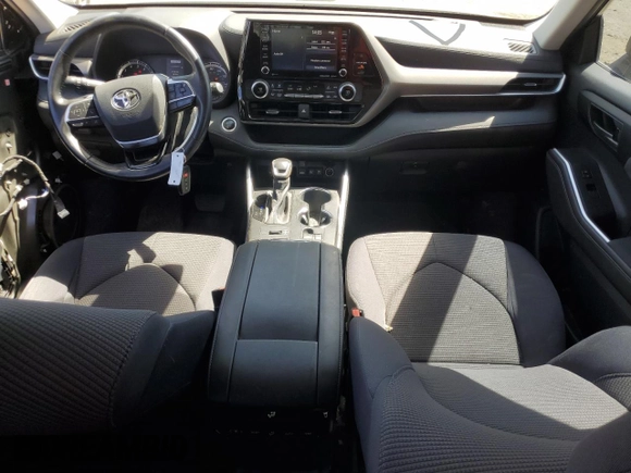 2020 Toyota Highlander LE with VIN 5TDBZRBH0LS010616, listed as a Copart auction lot 54937455 with 77,606 mi miles and Salvage title. Bid and sale history available at DreamBid. Image 8.