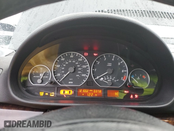 2004 BMW 3 Series 330Ci with VIN WBABD53414PD97160, listed as a Copart auction lot 44079735 with 121,002 mi miles and Salvage Title. Bid and sale history available at carsss.com. Image 9.