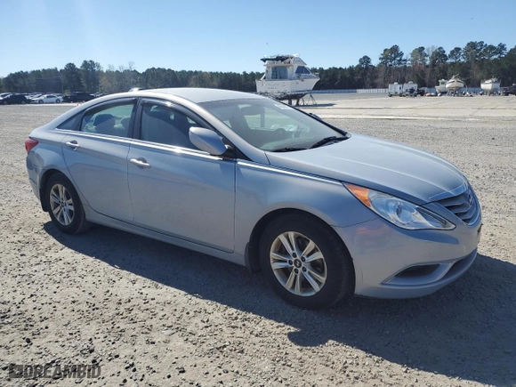 2012 Hyundai Sonata GLS with VIN 5NPEB4AC7CH471750, listed as a Copart auction lot 49809055 with 126,081 mi miles and Salvage Title. Bid and sale history available at carsss.com. Image 4.
