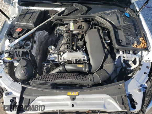 2021 Mercedes-Benz C 300 with VIN W1KWF8DB3MR607780, listed as a Copart auction lot 45589595 with 31,032 mi miles and Clean title. Bid and sale history available at DreamBid. Image 11.