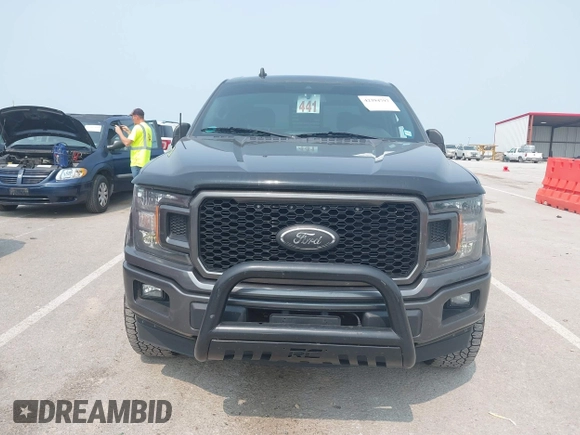 2019 Ford F-150 XL with VIN 1FTFW1E52KFA46500, listed as a IAAI auction lot 42394797 with 79,455 mi miles and . Bid and sale history available at DreamBid. Image 12.