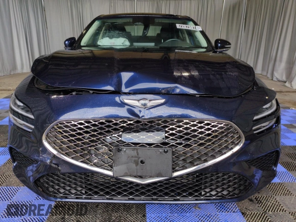 2023 Genesis G70 2.0T with VIN KMTG34TA0PU132391, listed as a Copart auction lot 72075974 with 17,479 mi miles and Salvage Title. Bid and sale history available at DreamBid. Image 5.