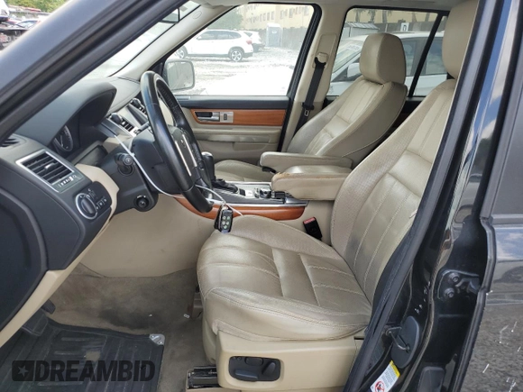 2010 Land Rover Range Rover Sport HSE Lux with VIN SALSK2D41AA250377, listed as a Copart auction lot 56965785 with 190,673 mi miles and Clean title. Bid and sale history available at DreamBid. Image 7.