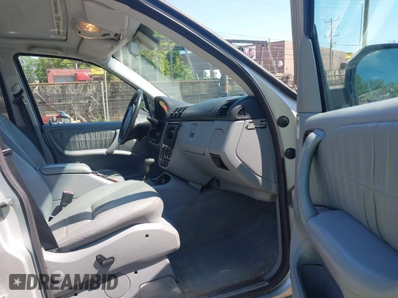 2001 Mercedes-Benz M 320/430/500 with VIN 4JGAB54E71A284509, listed as a IAAI auction lot 42637984 with 183,496 mi miles and . Bid and sale history available at DreamBid. Image 5.