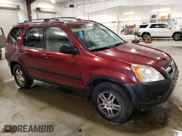 2002 Honda CR-V EX z VIN JHLRD78822C056721, wystawiony jako Copart lot #50784425 z przebiegiem Nie podano mil oraz Nie do naprawy • Non repairable. Historia ofert i sprzedaży dostępna na DreamBid. Obrazek 4.