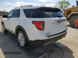 2020 Ford Explorer Limited with VIN 1FMSK8FH5LGC58505, listed as a Copart auction lot 52645825 with 51,222 mi miles and Salvage Title. Bid and sale history available at carsss.com. Image 2.