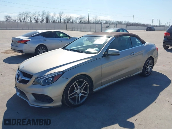 2016 Mercedes-Benz E 400 with VIN WDDKK6FF6GF327078, listed as a IAAI auction lot 41703023 with 54,442 mi miles and . Bid and sale history available at carsss.com. Image 2.