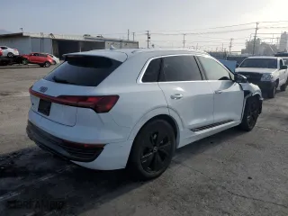 2024 Audi Q8 e-tron Premium Plus with VIN WA15AAGE5RB007032, listed as a Copart auction lot 86919704 with 0 mi miles and Salvage Title. Bid and sale history available at carsss.com. Image 3.