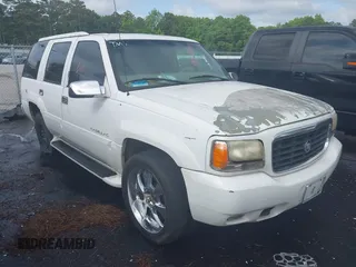 2000 Cadillac Escalade with VIN 1GYEK13RXYR120258, listed as a IAAI auction lot 42270983 with 286,318 mi miles and . Bid and sale history available at DreamBid. Image 1.