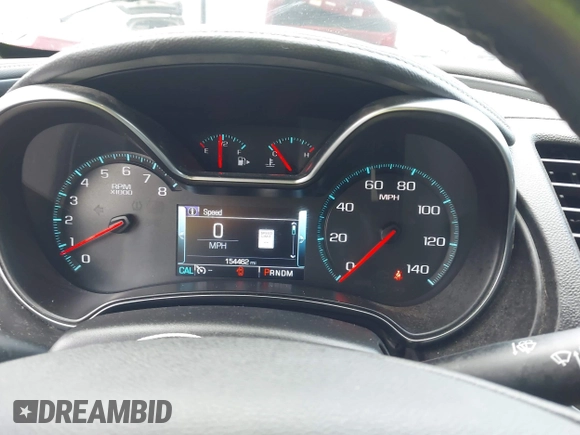 2017 Chevrolet Impala LT with VIN 2G1105S35H9101554, listed as a IAAI auction lot 42639421 with 154,462 mi miles and . Bid and sale history available at DreamBid. Image 7.