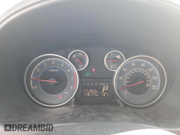2010 Suzuki SX4 with VIN JS2YA5A38A6301304, listed as a Copart auction lot 73658134 with 119,177 mi miles and Salvage Title. Bid and sale history available at carsss.com. Image 9.