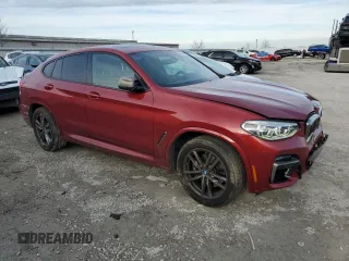 2020 BMW X4 M40i with VIN 5UX2V5C07L9C32535, listed as a Copart auction lot 44514375 with 52,004 mi miles and Non repairable. Bid and sale history available at DreamBid. Image 4.