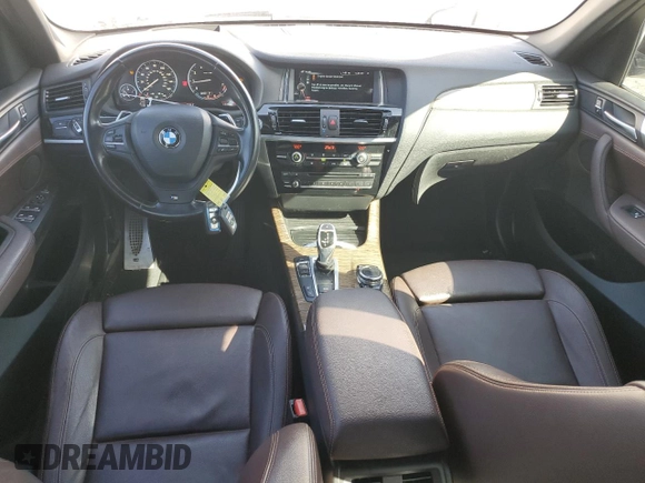 2015 BMW X3 xDrive28i with VIN 5UXWX9C53F0D50282, listed as a Copart auction lot 54792515 with 170,876 mi miles and Clean Title. Bid and sale history available at DreamBid. Image 8.