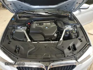 2019 BMW 5 Series 530i xDrive with VIN WBAJA7C50KWC77829, listed as a Copart auction lot 57496155 with Not provided miles and Salvage title. Bid and sale history available at DreamBid. Image 11.