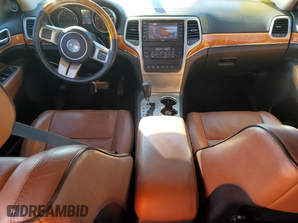 2013 Jeep Grand Cherokee Overland with VIN 1C4RJECT7DC612613, listed as a Copart auction lot 86320744 with 139,111 mi miles and Salvage Title. Bid and sale history available at carsss.com. Image 8.