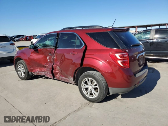 2016 Chevrolet Equinox LT with VIN 2GNALCEK5G1156385, listed as a Copart auction lot 48083945 with 147,015 mi miles and Salvage Title. Bid and sale history available at carsss.com. Image 2.