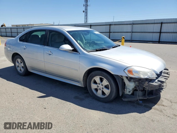 2011 Chevrolet Impala LT Fleet with VIN 2G1WG5EK1B1233818, listed as a Copart auction lot 65001935 with 134,364 mi miles and Salvage title. Bid and sale history available at DreamBid. Image 4.