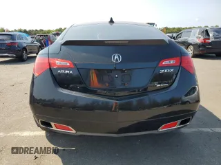 2012 Acura ZDX Tech Pkg with VIN 2HNYB1H42CH501055, listed as a Copart auction lot 71007784 with Not Provided miles and Salvage Title. Bid and sale history available at carsss.com. Image 6.