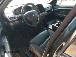 2005 BMW 7 Series with VIN WBAGL83585DC47066, listed as a Copart auction lot 75834464 with Not provided miles and Clean title. Bid and sale history available at DreamBid. Image 8.