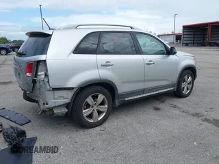 2012 Kia Sorento EX with VIN 5XYKUDA20CG206132, listed as a IAAI auction lot 42018015 with 138,158 mi miles. Bid and sale history available at carsss.com. Image 4.