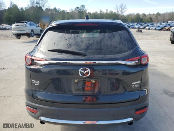 2021 Mazda CX-9 Grand Touring with VIN JM3TCBDY9M0512353, listed as a Copart auction lot 48182435 with 83,242 mi miles and Salvage Title. Bid and sale history available at carsss.com. Image 6.