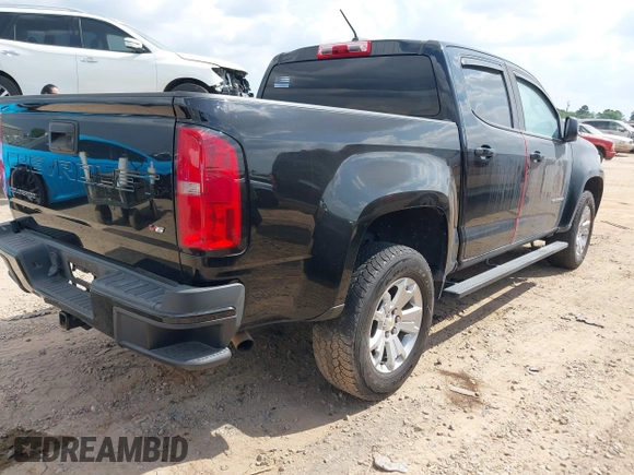 2021 Chevrolet Colorado 2WD LT z VIN 1GCGSCEN5M1103946, wystawiony jako IAAI lot #42105285 z przebiegiem 191 141 mil mil oraz . Historia ofert i sprzedaży dostępna na DreamBid. Obrazek 4.